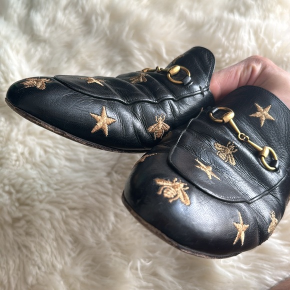 used gucci slip on loafers size 42 - Picture 5 of 5